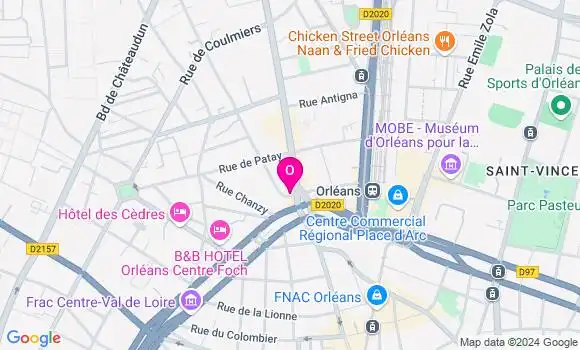 Localisation Emeline Boursain