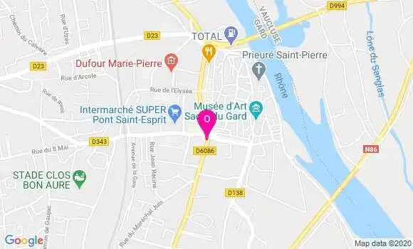 Localisation Anne Christophe