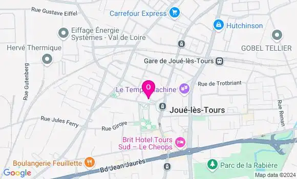 Localisation Juliette Mahe