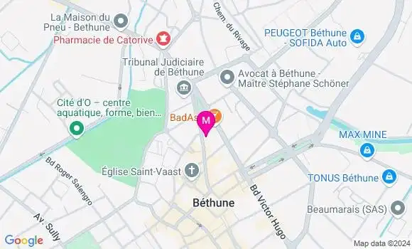 Localisation Catherine Gallet Doutremer