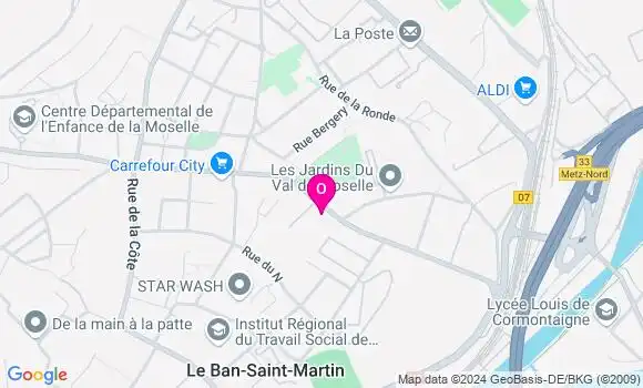 Localisation Candice Collet
