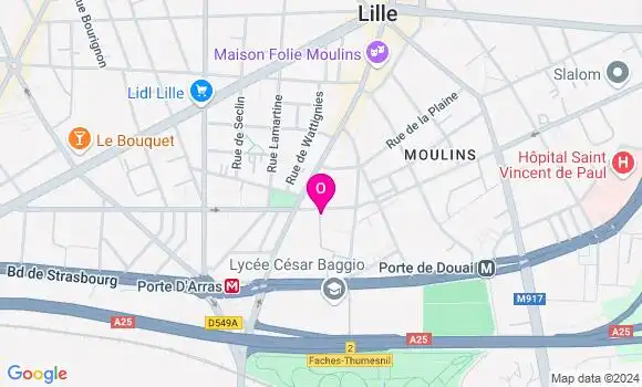 Localisation Saphia Bridai