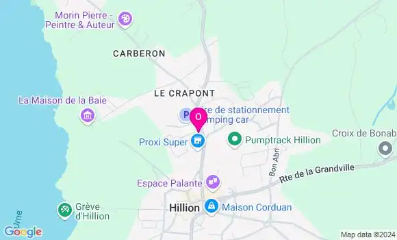 Localisation Evelyne Mace