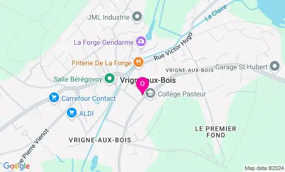 Localisation Pascaline Auboin