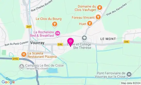 Localisation Isaure Guilbault