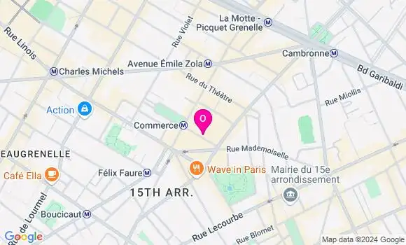 Localisation Coralie Tullio