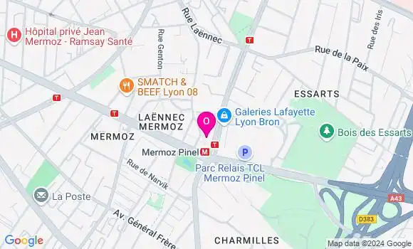 Localisation Bérénice Fleury