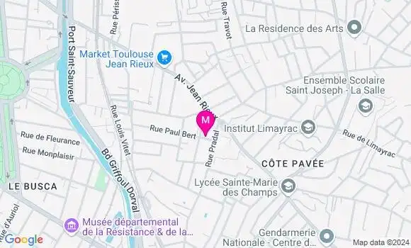 Localisation Aurore Frappe