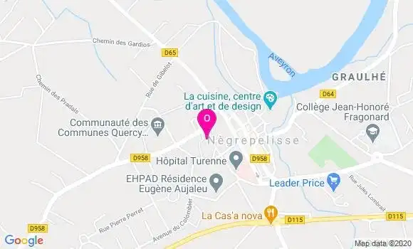 Localisation Cecile Quatrehomme