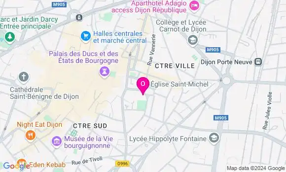 Localisation Manon Giot