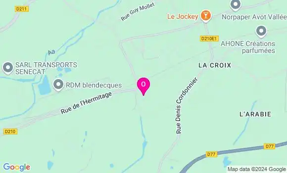 Localisation Clotilde Hudy
