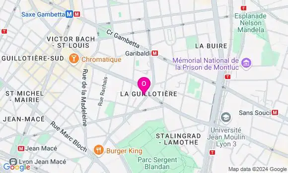 Localisation Camille Gaillard