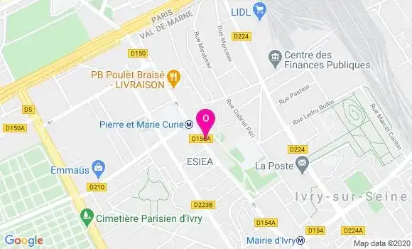 Localisation Muriel Broccolichi Masson