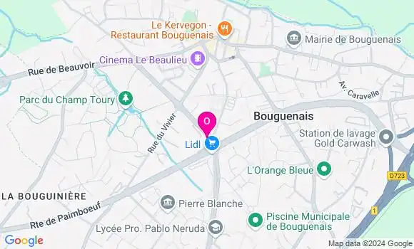 Localisation Clotilde Carree