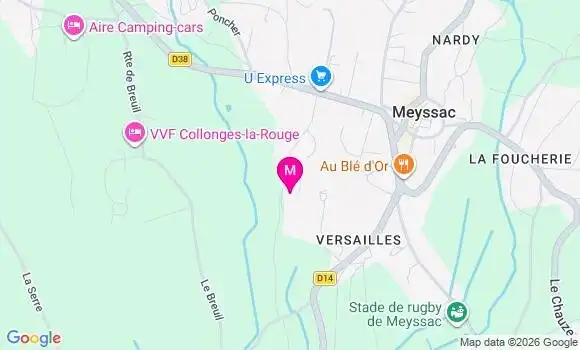 Localisation Marion Collet
