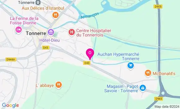 Localisation Auriane Greif
