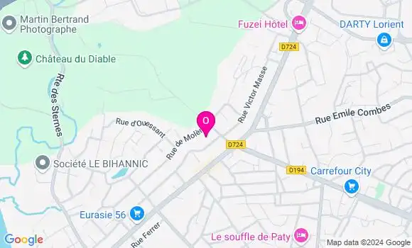 Localisation Christine Le Maux