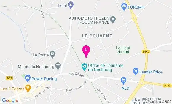 Localisation Oriane Vanheule