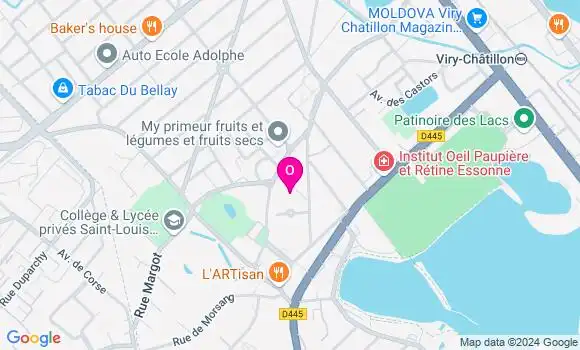 Localisation Danielle Duverger