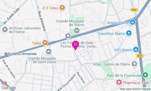 Localisation Marie Chauquet