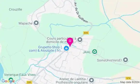 Localisation Morgane Lavayssiere