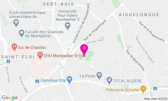 Localisation Mathilde Bercot