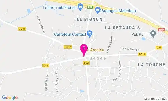Localisation Charlotte Chebot