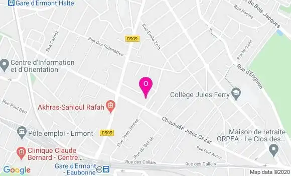Localisation Fabienne Jannic
