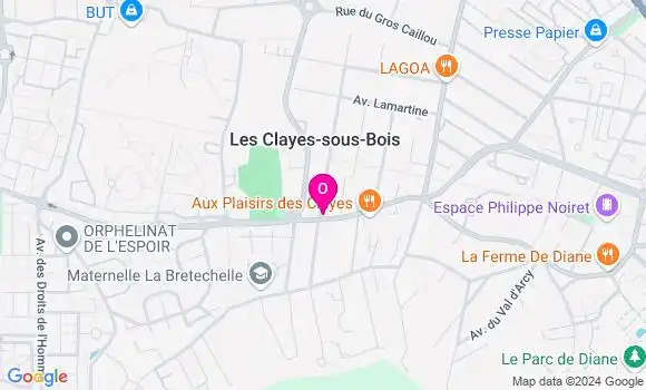 Localisation Catherine Vandesrasier
