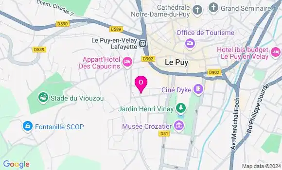 Localisation Isabelle Caron de Tassigny