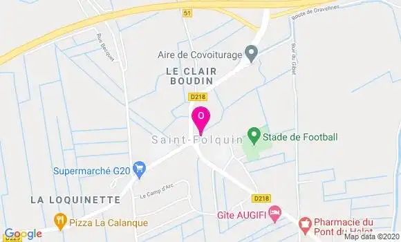Localisation Aline Druez