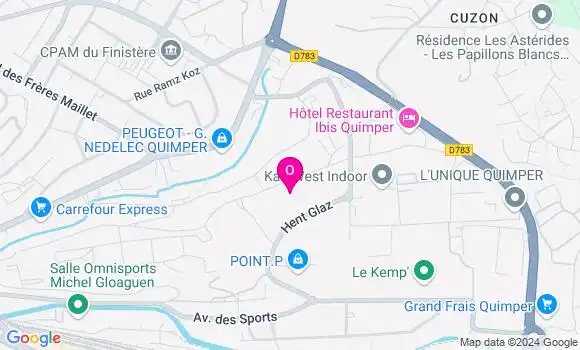 Localisation Sophie Lespinasse