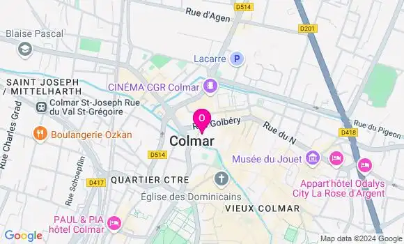 Localisation Elise Ory