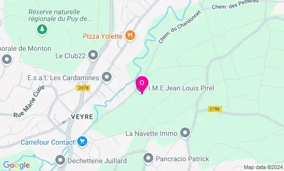 Localisation Charlotte Pers