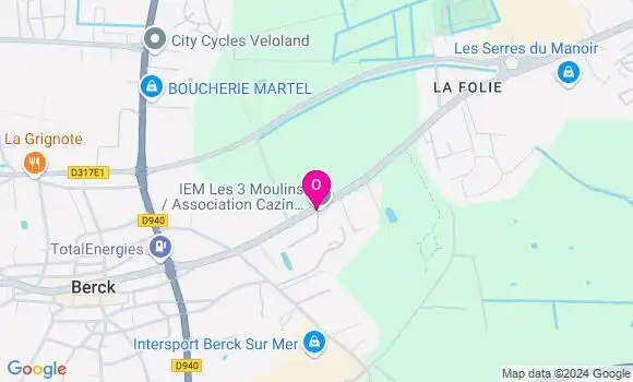 Localisation Clémence Duquenne