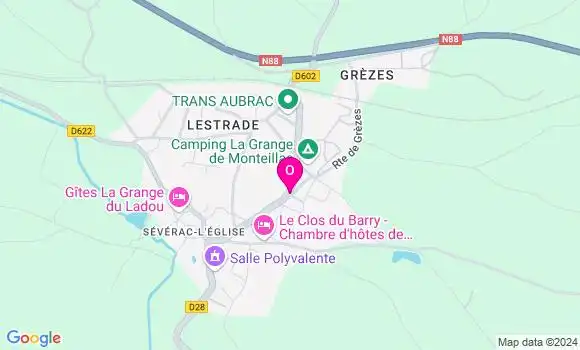 Localisation Marie Sylvie Clausel de Coussergues