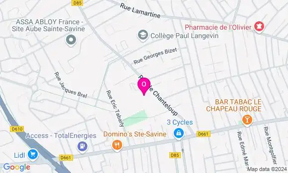 Localisation Françoise Guerinot