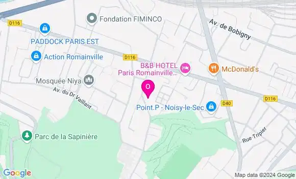 Localisation Valentine Baron