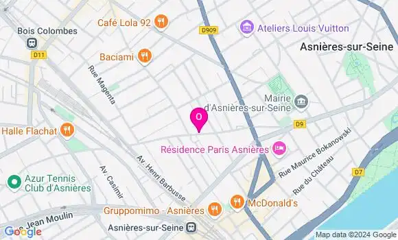 Localisation Marie Baudoin