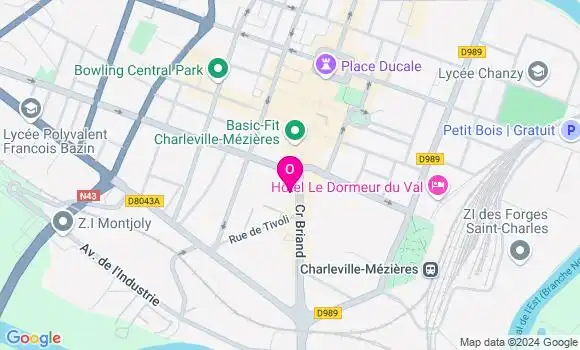 Localisation Louise Pirson