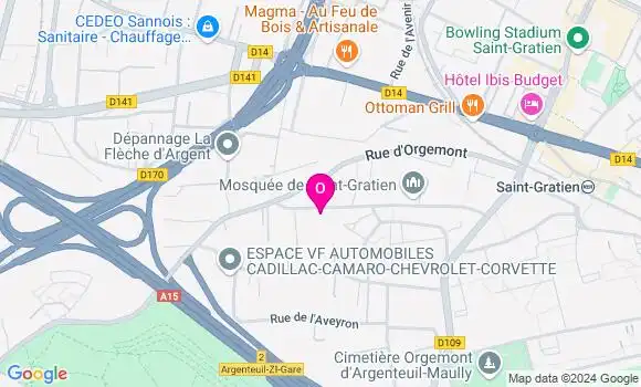 Localisation Emmeline Satabin