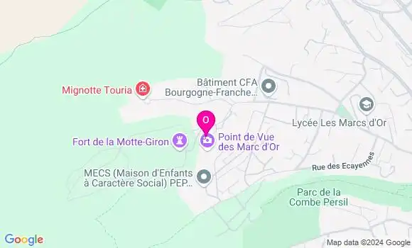 Localisation Marie Pierre Lazzaroni