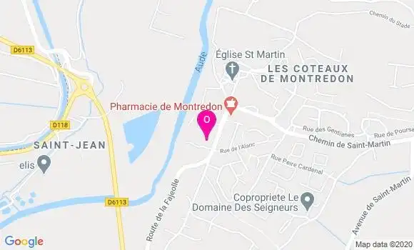Localisation Fanny Terrie