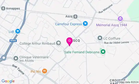 Localisation Bénédicte Geroudet