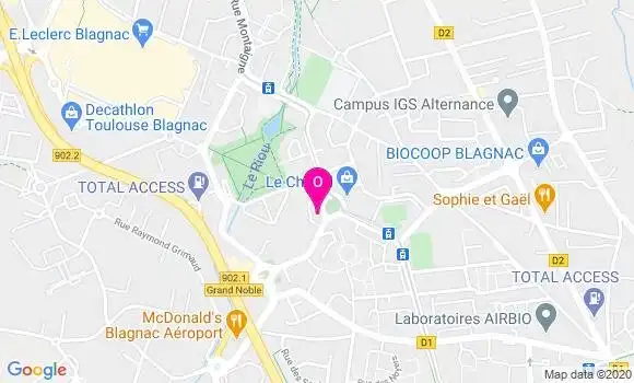 Localisation Brigitte Hugues Prat