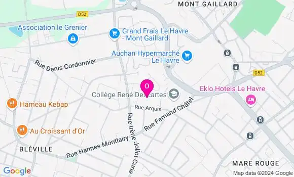 Localisation Catherine Thevenon