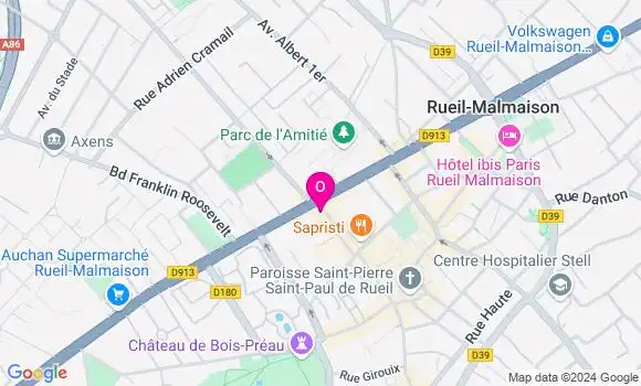 Localisation Marie Aude Bosquillon de Fresch