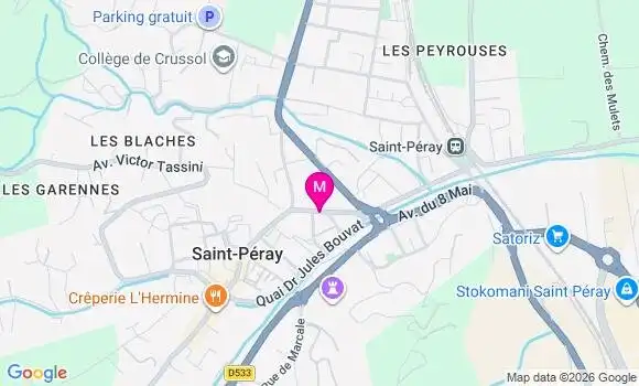 Localisation Lisa Nemone