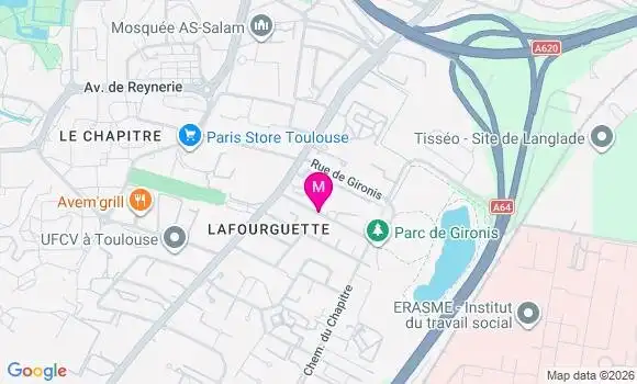 Localisation Gabrielle Lopez
