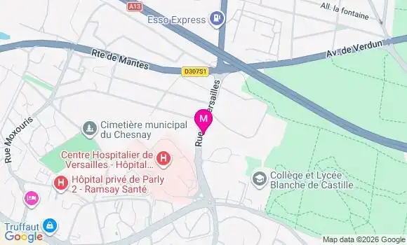 Localisation Daniele Chomet